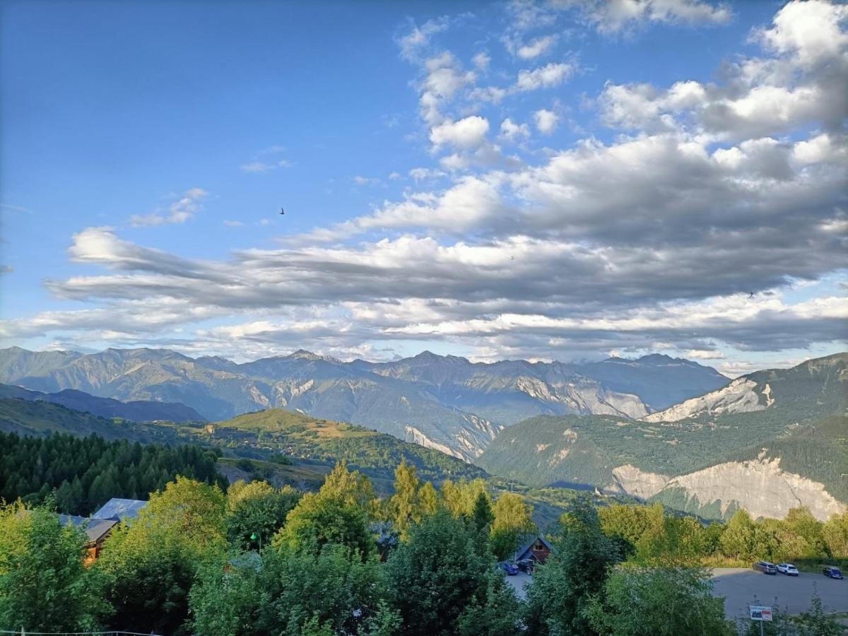 Appartement 2 Chbres Calme Vue Vallee 500M Des Pistes Le Corbier Dış mekan fotoğraf