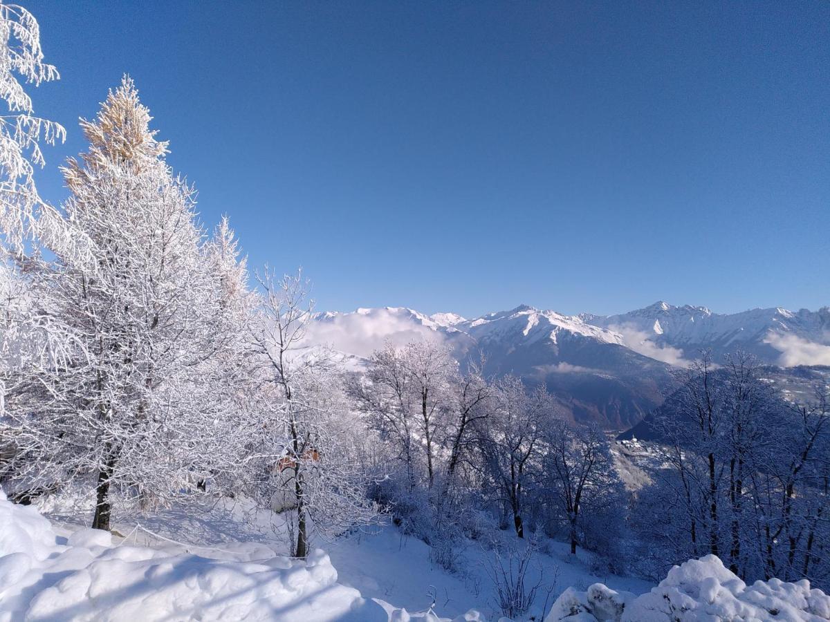 Appartement 2 Chbres Calme Vue Vallee 500M Des Pistes Le Corbier Dış mekan fotoğraf