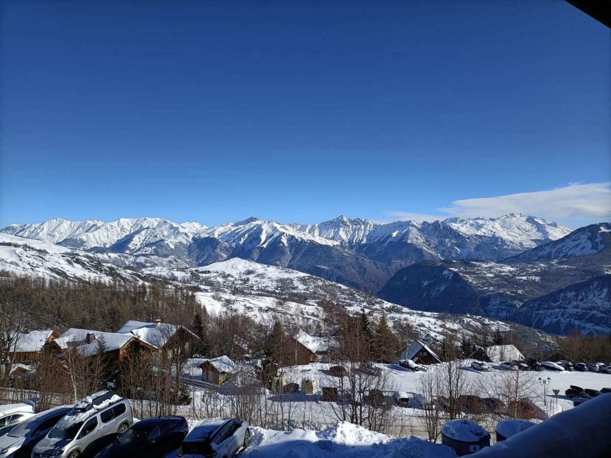 Appartement 2 Chbres Calme Vue Vallee 500M Des Pistes Le Corbier Dış mekan fotoğraf
