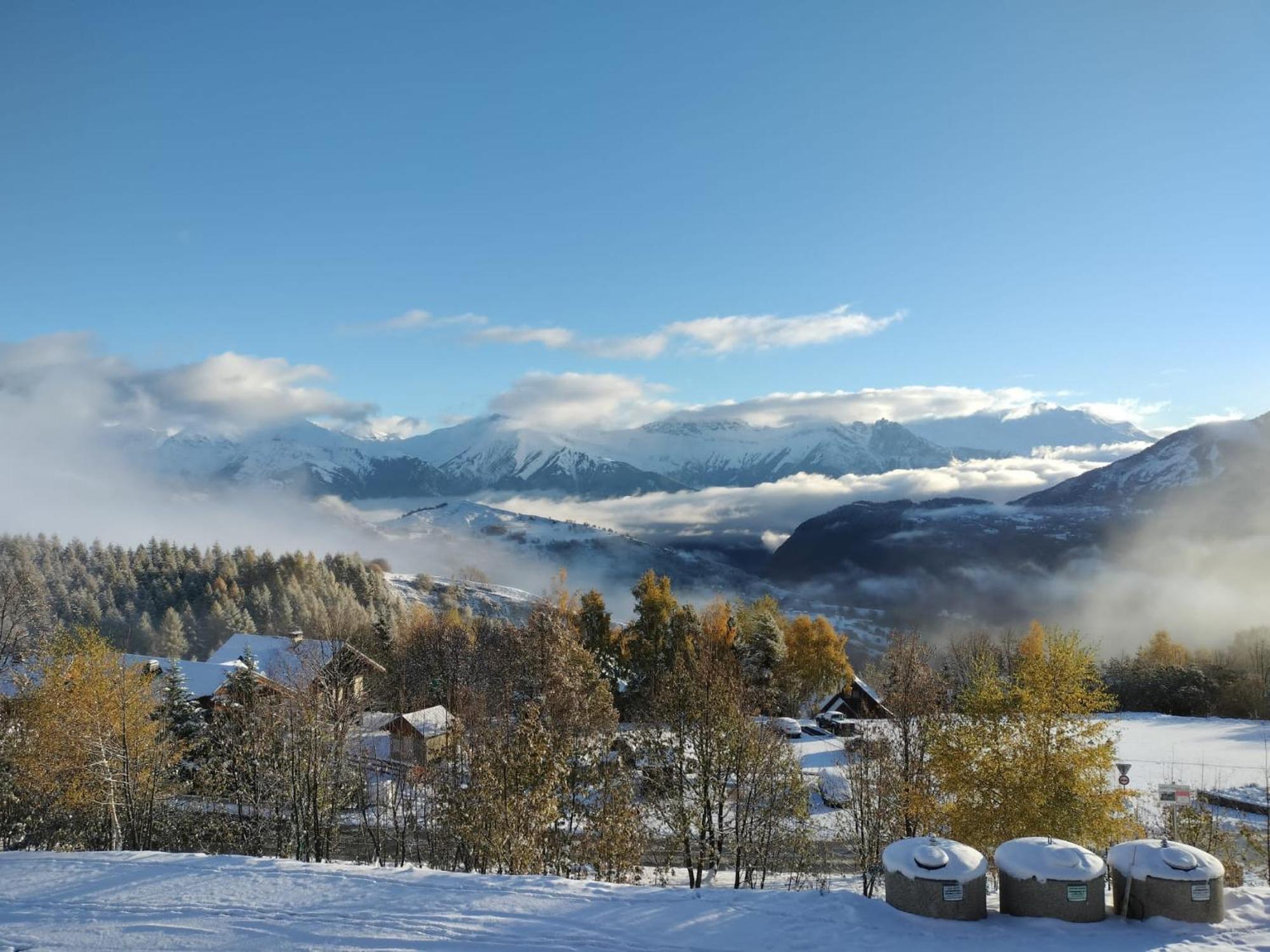 Appartement 2 Chbres Calme Vue Vallee 500M Des Pistes Le Corbier Dış mekan fotoğraf